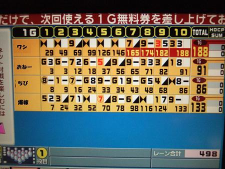 (1)１ゲーム目
