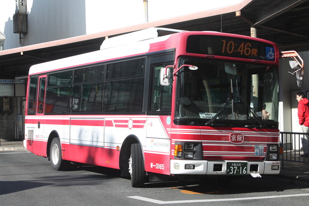 京阪バス　W-3165号車　（1）