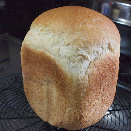 今日のパンもよく膨らみました