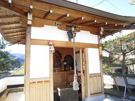 番地地蔵堂の毘沙門天