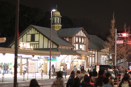 JR原宿駅 木造駅舎2017
