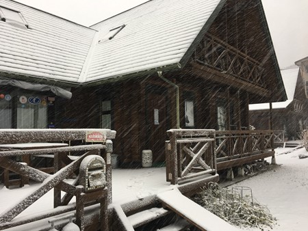 おお!これ、ゴーゴー雪が降ってるのが分かるね!(気に入ったぜ!)