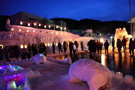 まんだらの里 雪の芸術祭2015