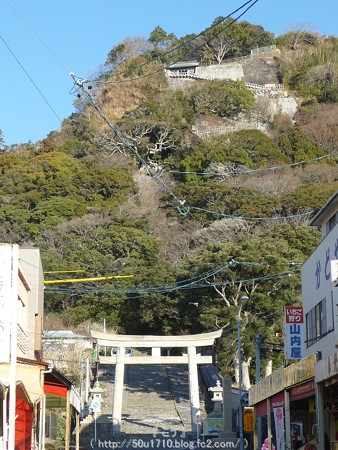 150108-久能山東照宮 参道 (2)