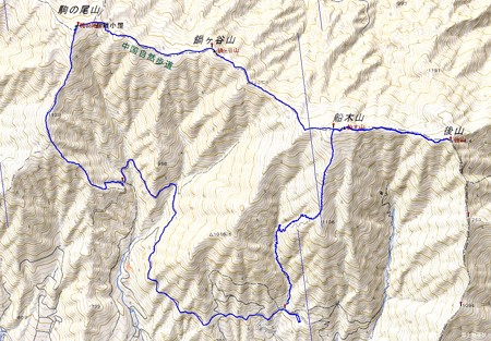 2017-09-24 後山～駒ノ尾