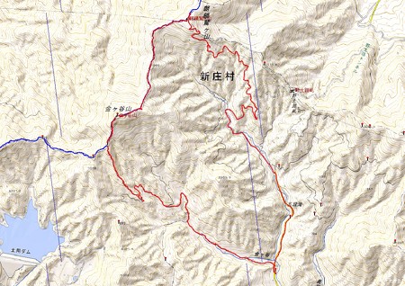 2017-12-23 金ヶ谷山～朝鍋鷲ヶ山