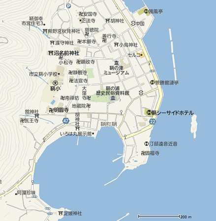 鞆町地図