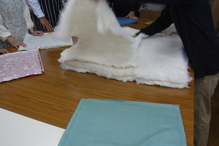 職人さんにより説明