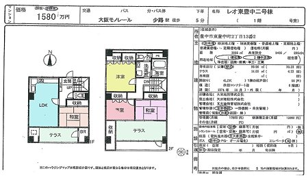 不動産物件043　豊中市東豊中町２丁目１３番２