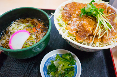 SAエリアで晩ご飯