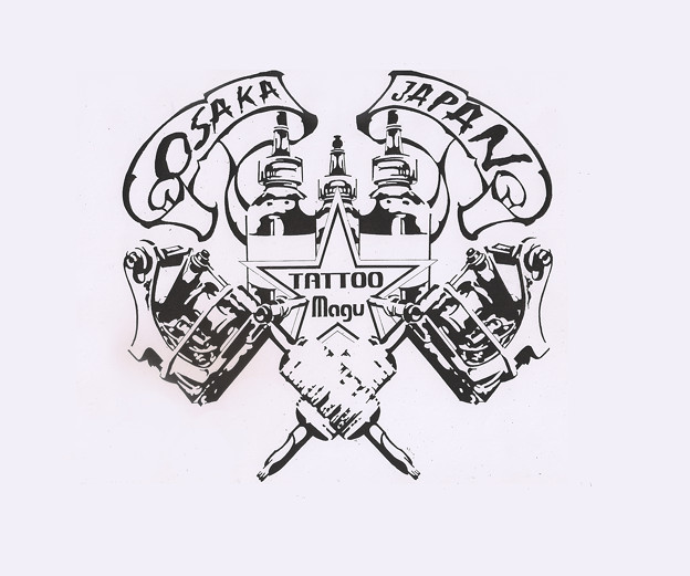 刺青 大阪 タトゥースタジオ tattoomagu logo