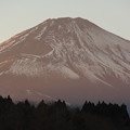 12月22日御殿場からの夕方富士山～ スッキリ綺麗です(^ ^)