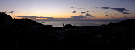 熊野灘の朝