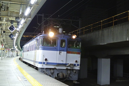 早朝の大崎駅にて