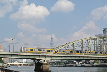 総武線隅田川橋梁