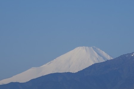 2015.01.16　駅前　富士山