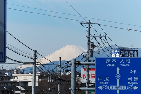 2015.02.16　駅傍　富士山