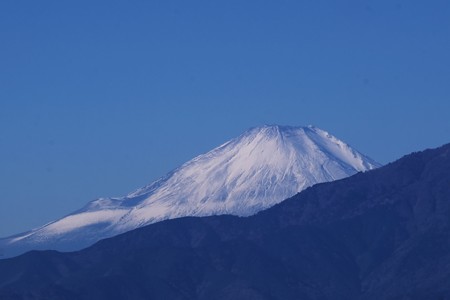 2017.11.21　駅前　富士山