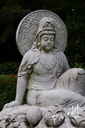 ふくよかなお姿で・・泉涌寺別院 雲龍院・・2