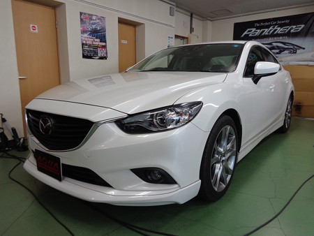 アテンザ　栃木県　ヘッドライト内ＬＥＤホワイト化