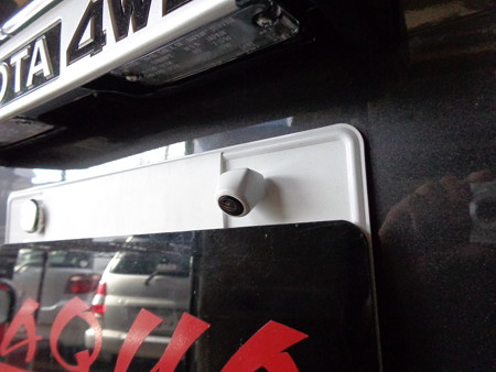 ランクル７０　バックカメラ取付