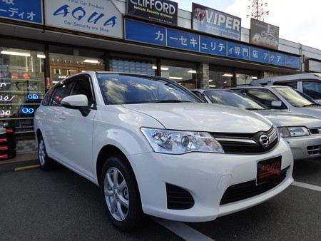 カローラフィールダー　クルーズコントロール取付・ドライブレコーダー取付