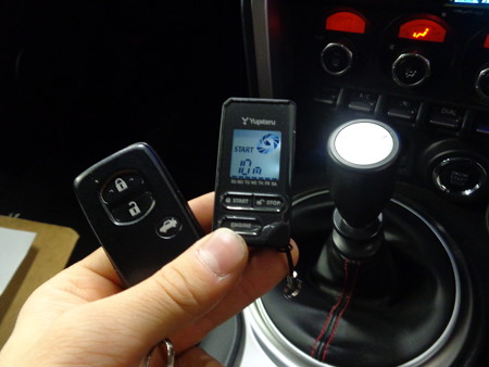 ８６　埼玉県　マニュアル車　エンジンスターター取付