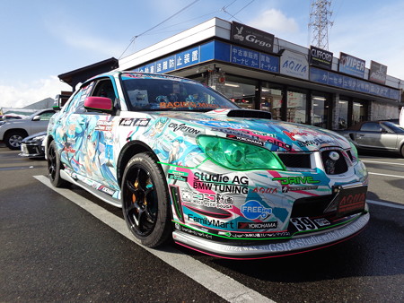 インプレッサ　愛知県　サイドステップ取付