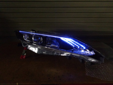 ハリアー６０系　純正スモールＬＥＤ打ち替え　ホワイト化