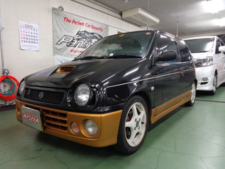 アルトワークス　エンジンスターター取付