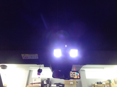 アテンザ　岐阜県　LED交換　ルームランプLED