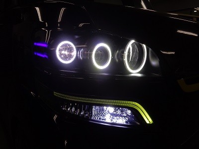 N-BOX　ヘッドライト加工　ウインカー時　スモール時