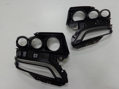 N-BOX　ヘッドライト加工　インナーブラック塗装後