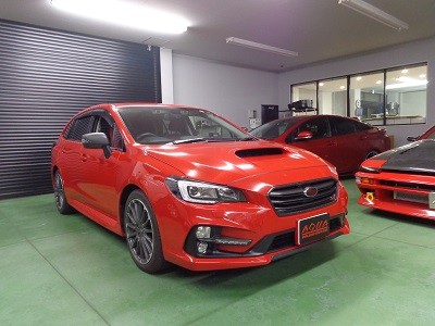 レヴォーグ　エンジンスターター取付