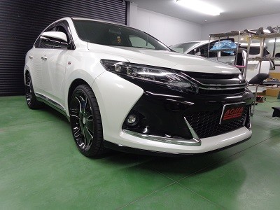 ハリアーＧ’ｓ　愛知県　スモールＬＥＤ打ち替え