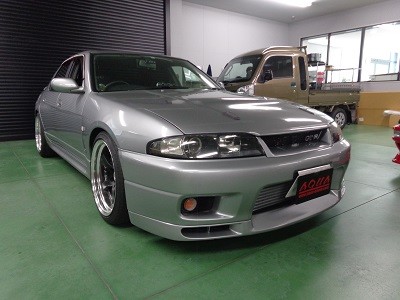 スカイライン３３GTR　４ドア　スピーカー取付