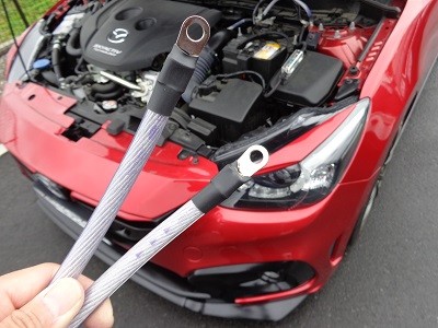 デミオ　ノンレジケーブル取付