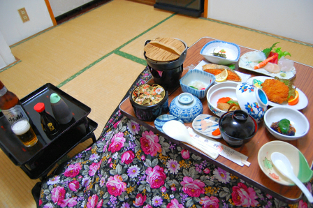 夕食