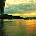 布刈の瀬戸の夕暮れ＠しまなみ海道・因島大橋