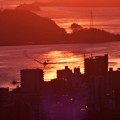 Photos: 瀬戸路の師走の夕陽＠瑠璃山山頂展望台
