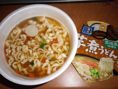 マルちゃん東北かけはし屋芋煮うどん宮城風味噌味