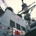 アメリカ海軍ミサイル駆逐艦ベンフォールド 艦橋部分 20170805