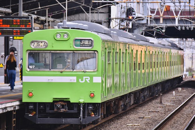西日本で見れる国鉄時代の103系大和路線 20171001