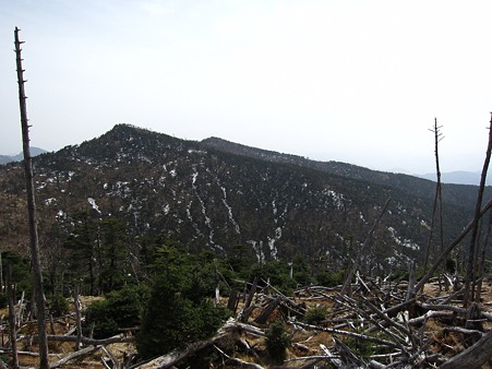 c-110504-142503 八経ヶ岳を望む