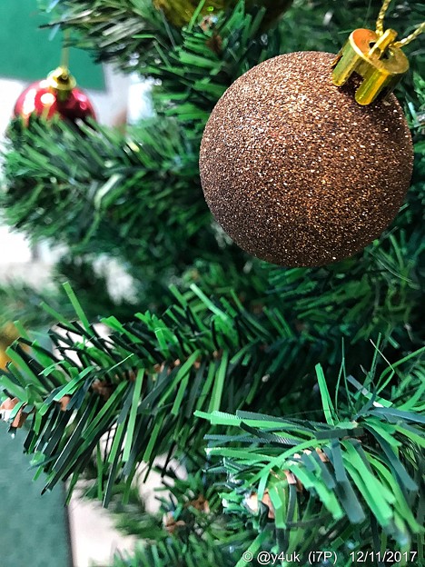Photos: Xmas Tree～golden ball～黄金に輝く金玉