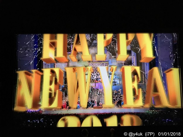Photos: HAPPY NEW YEAR 2018～ジルベスターカウントダウン～00:00:00Just time!