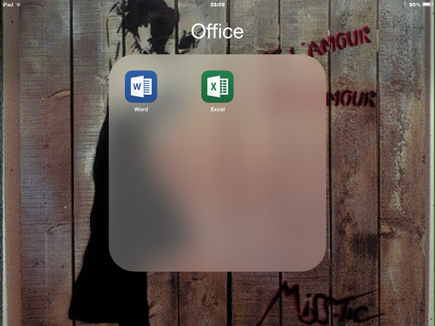 2014.11.07　iPad　Windows Office