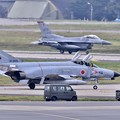 Photos: 三沢空港。。ケロヨンファントムと米空軍F-16